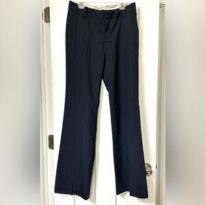 Banana Republic Martin Fit Navy Pinstripe Trousers – Size 2R